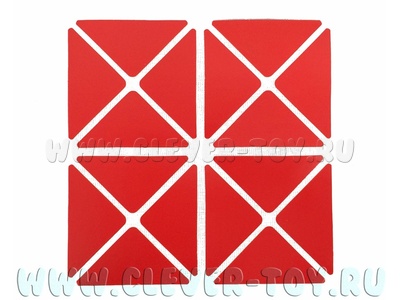 Квадрат Воскобовича 2-х цветный Набор из 10 шт