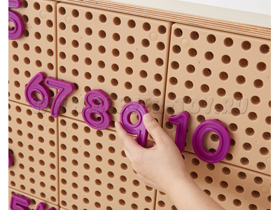 STEM Набор Цифры и математические знаки, 64 шт.