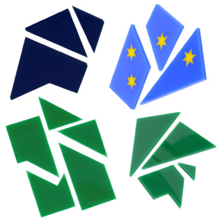 Набор головоломок (Сопка Ключевская Т-5 Мультисимметрикс Созвездия)