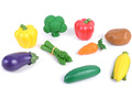 Игровой набор "Овощи в ведерке" (10 элементов)