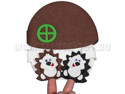 Пальчиковый театр Чудо-дом "Грибок" (фетр)