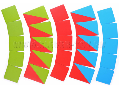 Набор магнитных карточек для фонетического разбора*