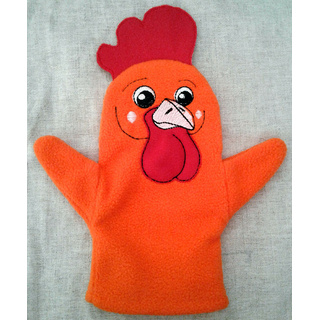 Кукла рукавичка "Петушок"