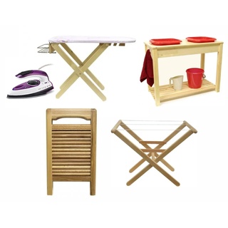 Комплект для упр.практической жизни: стирка, сушка, глажка.