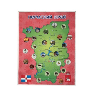 Панно Пермский край фетр