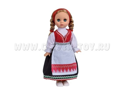 Эля в норвежском костюме