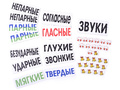 Набор магнитных карточек "Звуки"*